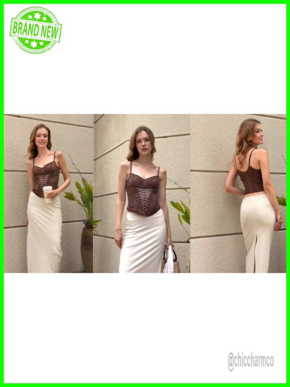 Lace Bustier Corset Top Women Sexy Underwire Viscose Spandex Y2K Going Out - Picture 6 of 6